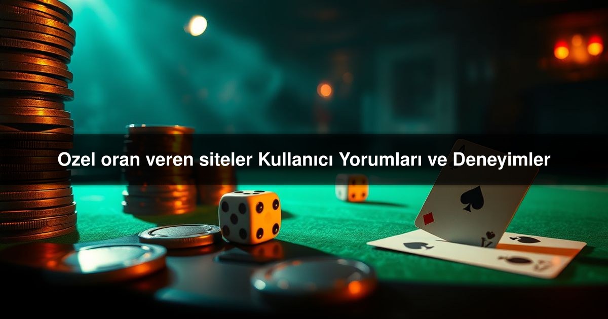 Ozel oran
