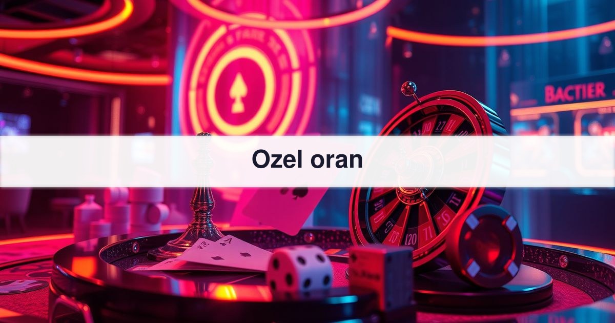Ozel oran
