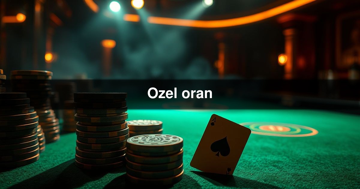 Ozel oran