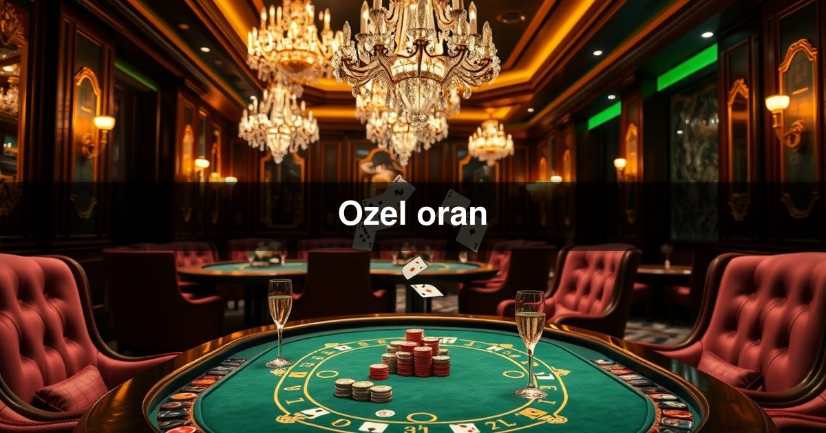 Ozel oran
