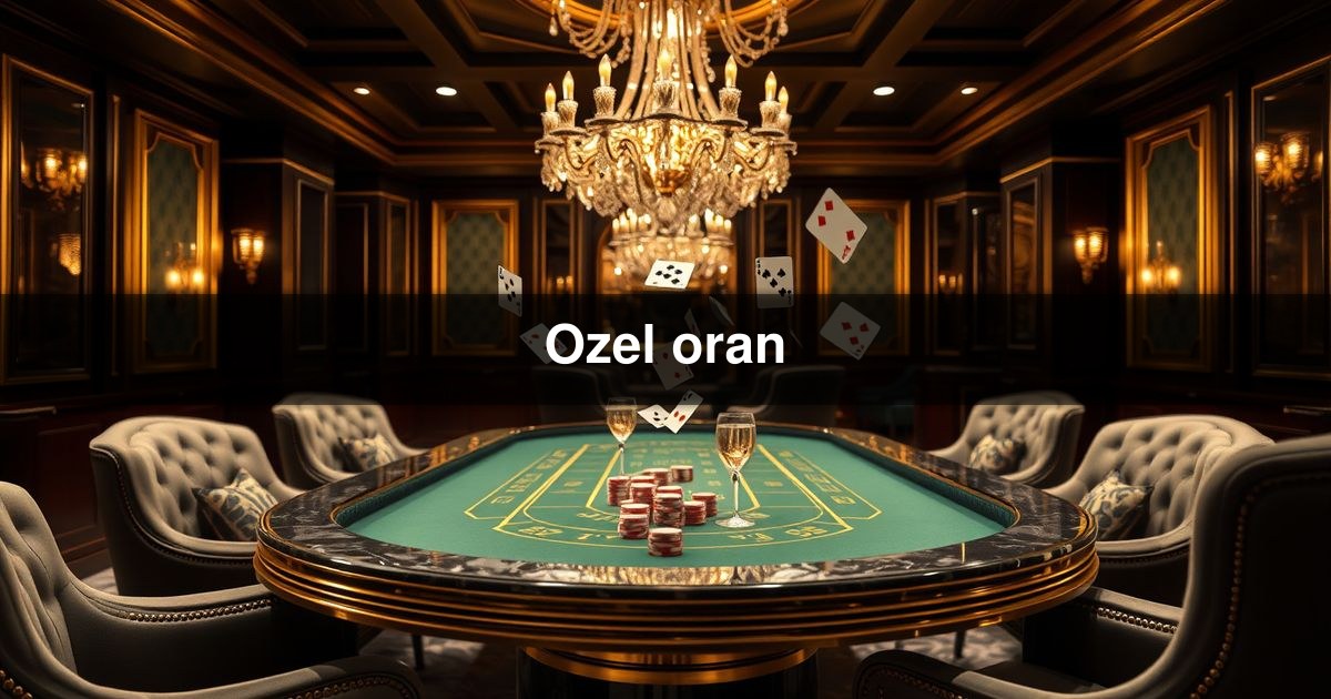 Ozel oran