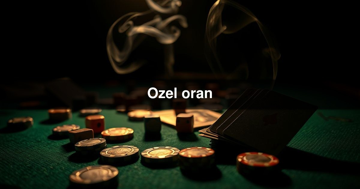 Ozel oran