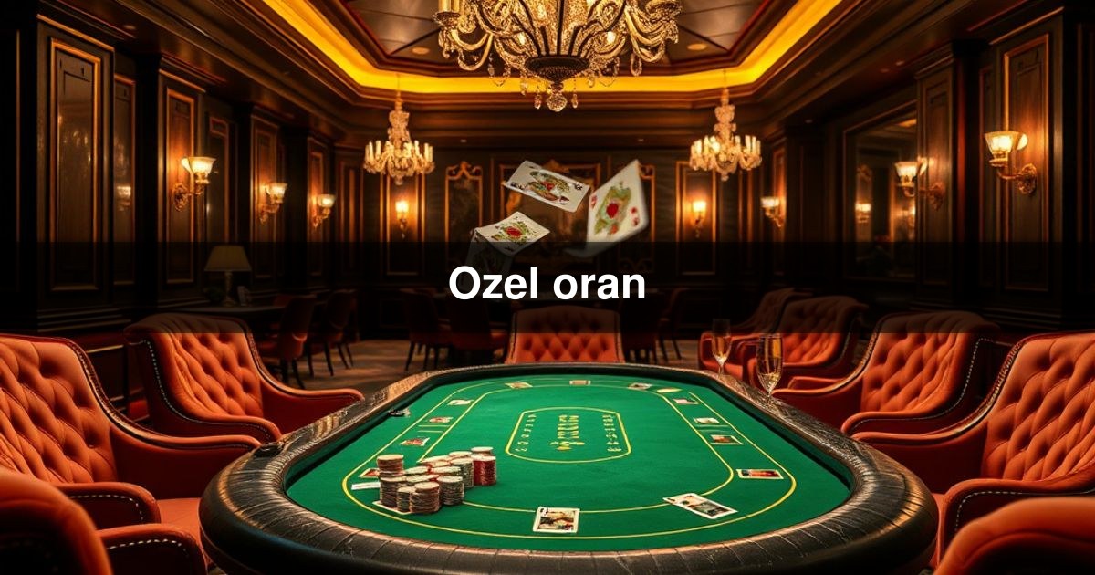 Ozel oran